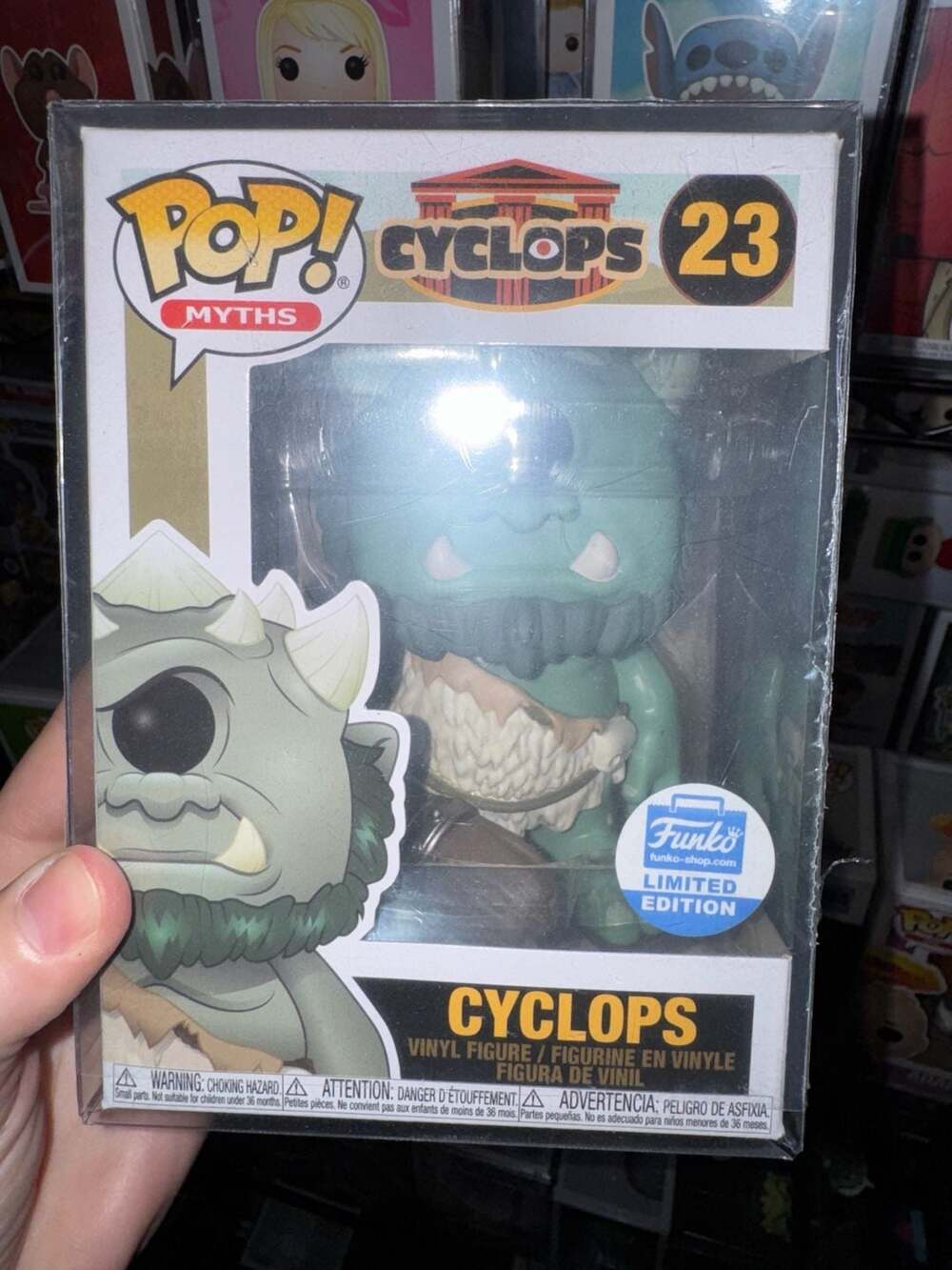Funko Pop! Myths Cyclops #23 Funko Shop Limited Edition Vinyl Figure